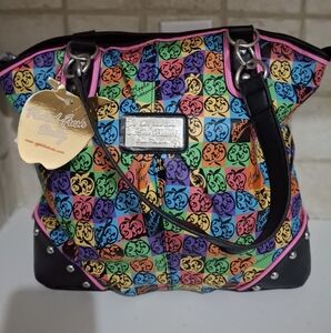 Vintage Nelly Apple Bottoms Y2k Large Shoulder Bag RARE